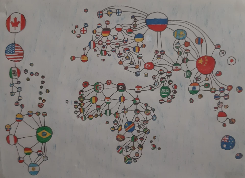 Nation Graph GitHub - tanaynayak/graphified-world-map: A graph connecting ...