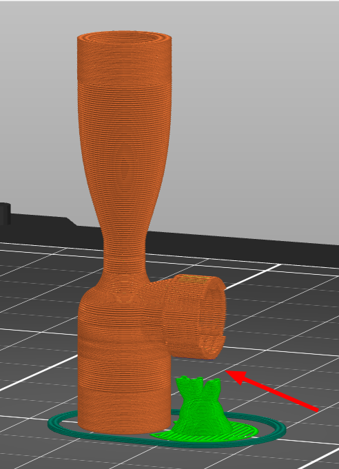 Strange issue with organic supports not connecting with object · Issue ...
