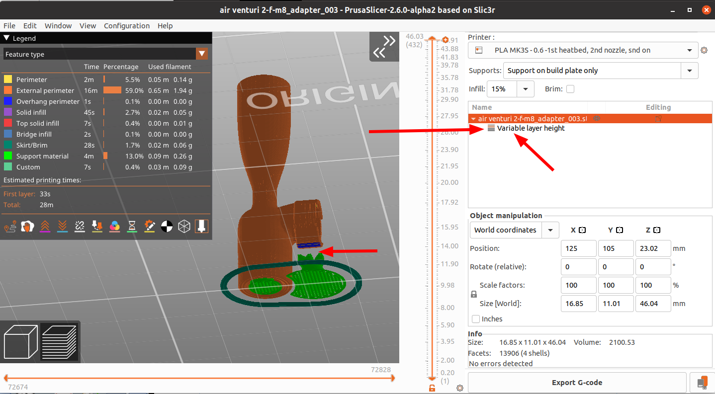 Strange issue with organic supports not connecting with object · Issue ...