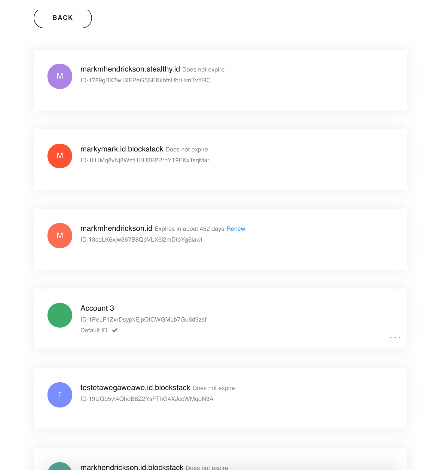 IDs not available from old Blockstack PK with Stacks Wallet · Issue ...