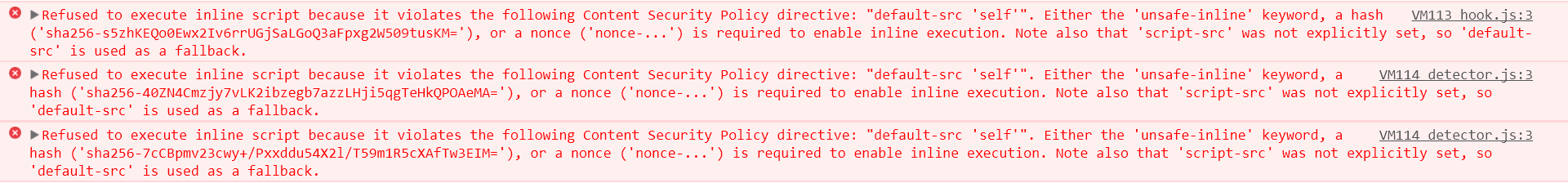 Refused to execute inline script · Issue #17696 · electron/electron ...