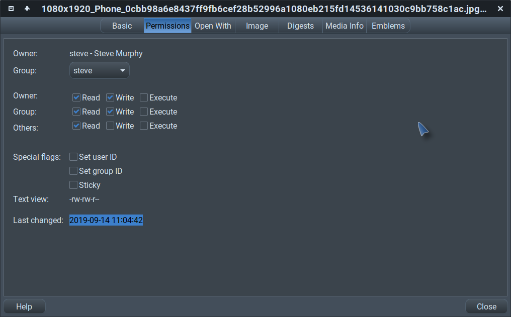 Permissions clarification · Issue #2206 · linuxmint/nemo · GitHub