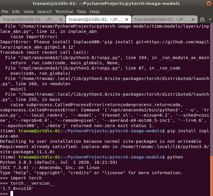 [BUG] Inplace-ABN for Tresnet not found · Issue #563 · huggingface ...