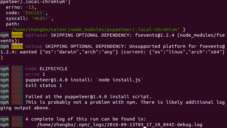 Error when I execute NPM install · Issue #2839 · saleor/saleor · GitHub