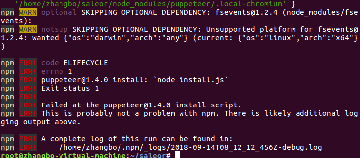 Error when I execute NPM install · Issue #2839 · saleor/saleor · GitHub