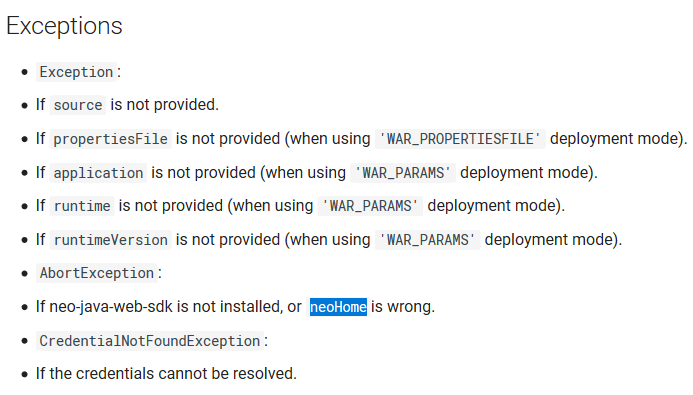 documentation: Exception bullet points are not indented · Issue #692 ...