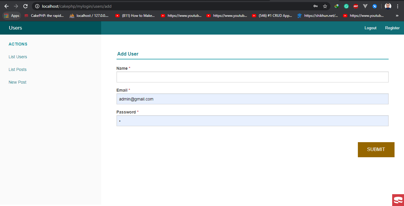 GitHub - roysaurav78/Admin-Login-and-Registration-in-Cake-PHP