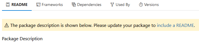 Add README to nupkg, improve package description · Issue #21 ...