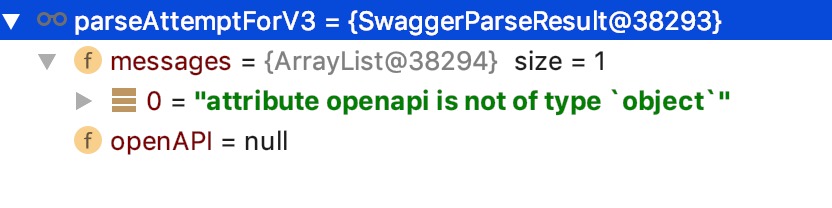 Swagger validation is failed from parser for some openAPI files · Issue ...