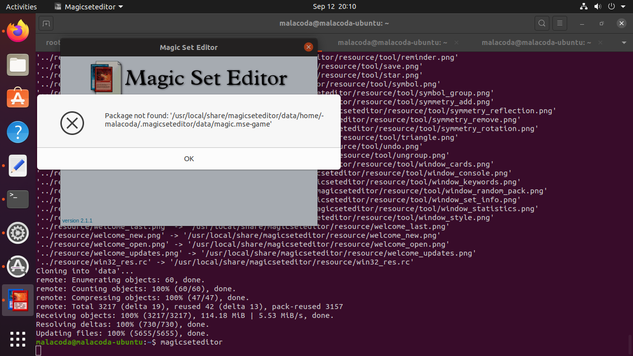 mse-package-not-found