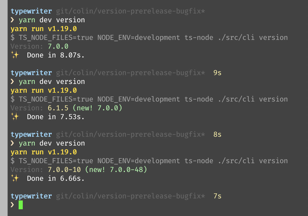 Version command reports prereleases as "new" · Issue 86 · segmentio