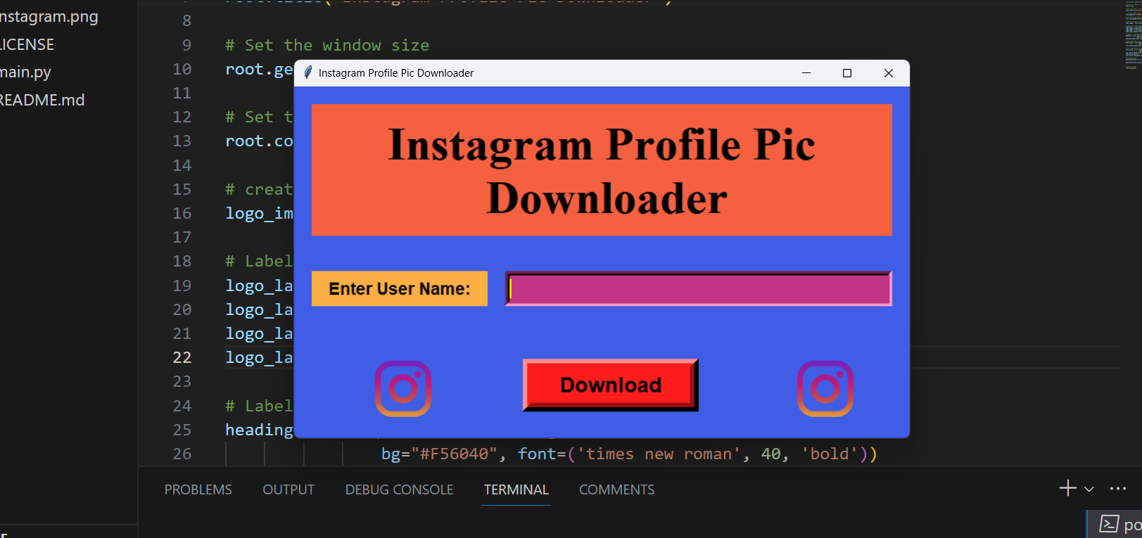 GitHub - gupta07ayush/Instagram_Profile_Pic: Download Instagram profile ...