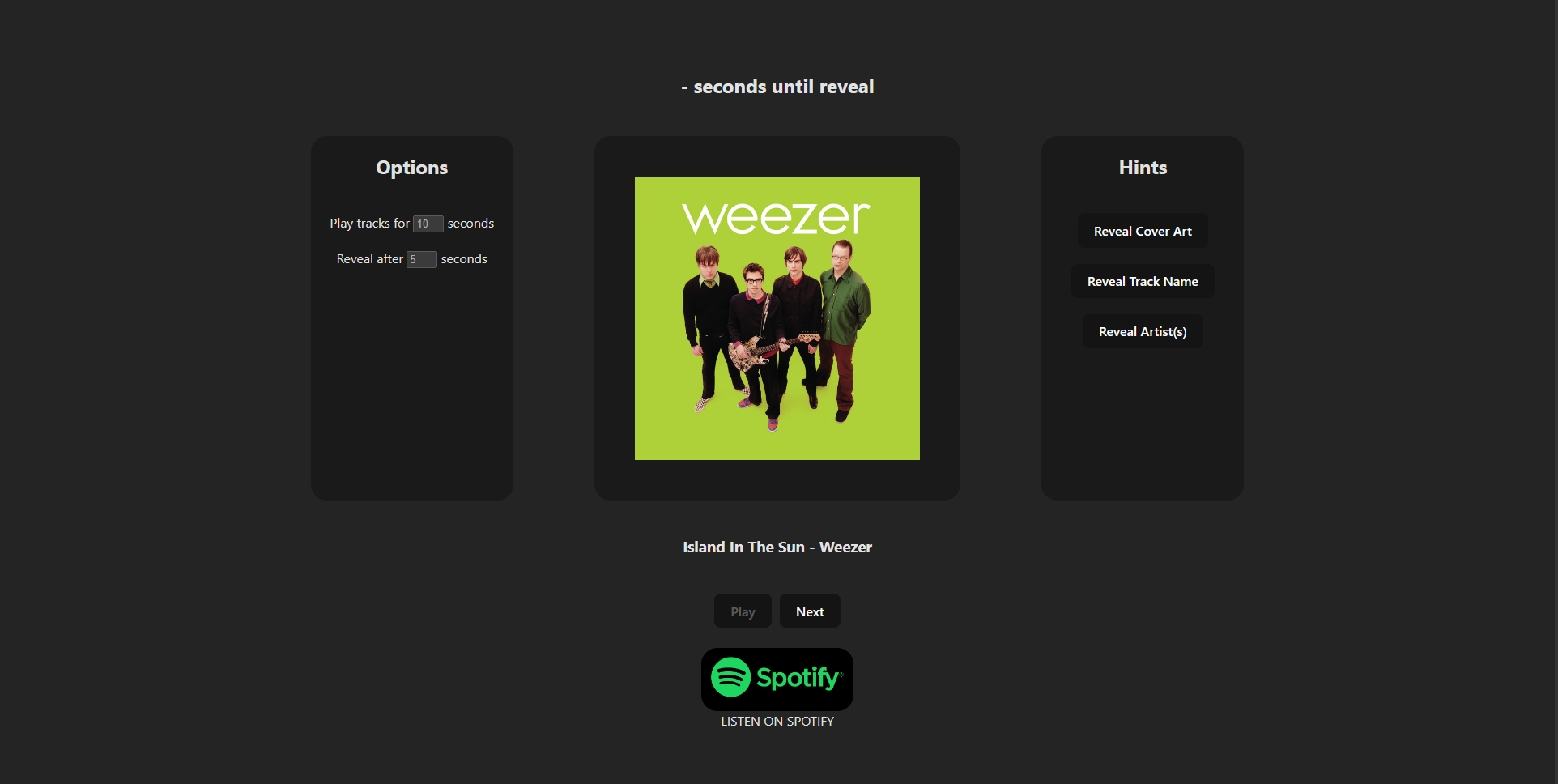 GitHub odera143/songguesser