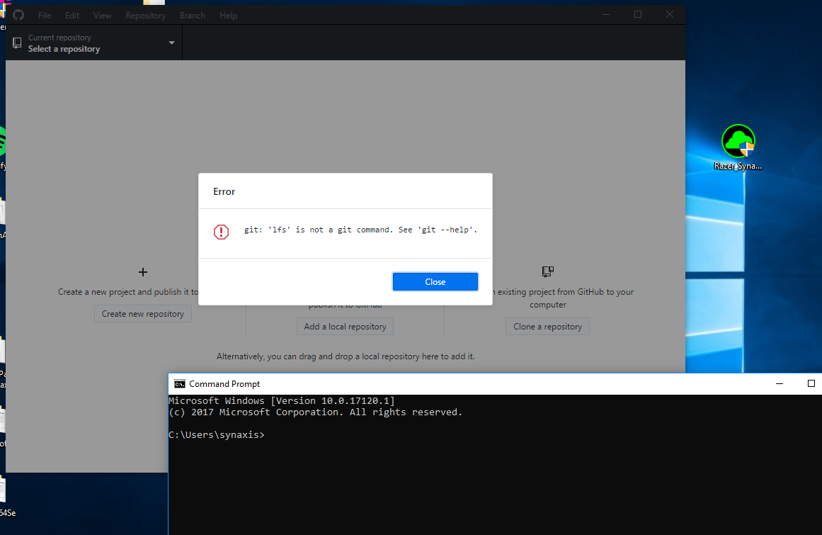 'lfs' is not a git command bug in Windows 10 180309 New build · Issue ...