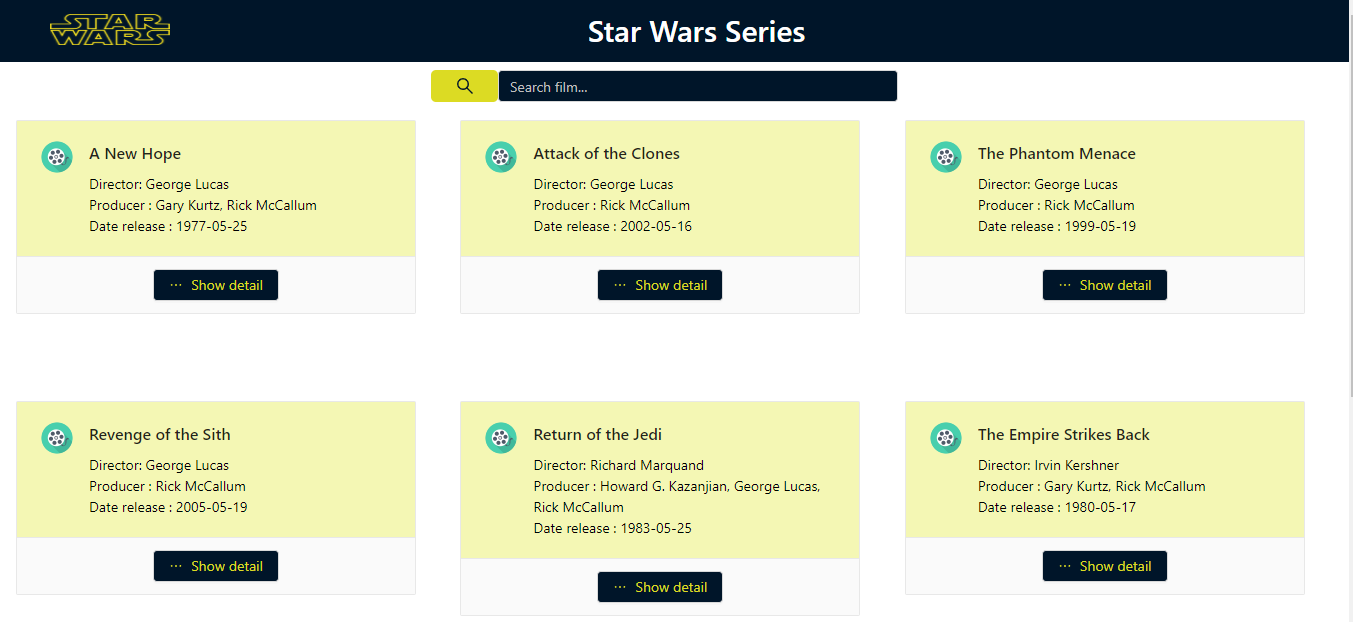 GitHub - nithahuwaida/TheStarWars-Web: Website about star wars movie