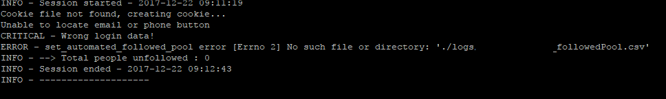 unable to locate email or phone button