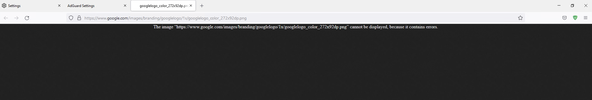 Broken Image Sample Html Images are broken by HTML filtering rules · Issue #1906 · AdguardTeam ...