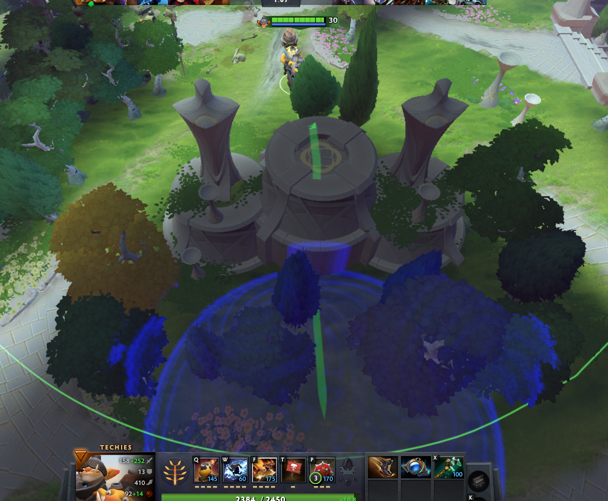 Techies Blast Off! ends midway if jumping through ward hill · Issue #85 ...