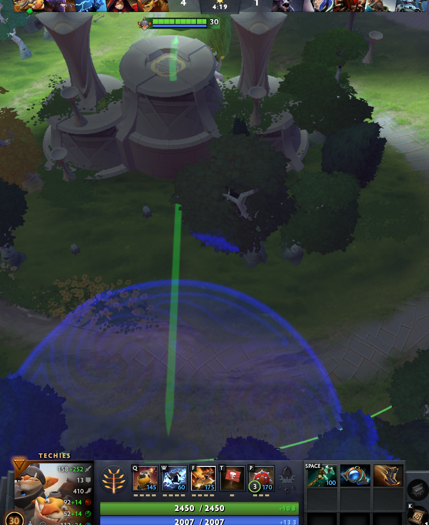 Techies Blast Off! ends midway if jumping through ward hill · Issue #85 ...
