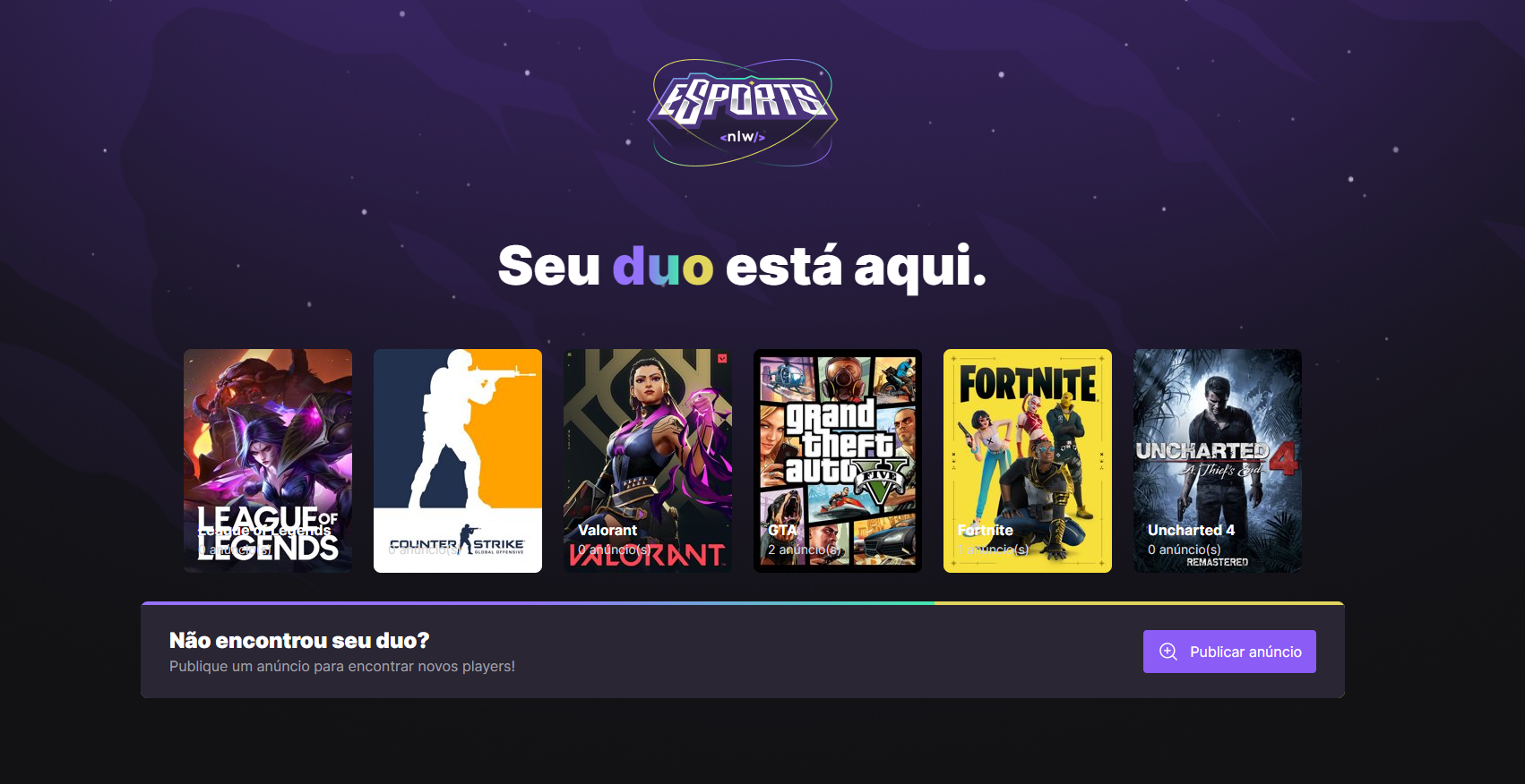 GitHub - GalloJr/esports.web