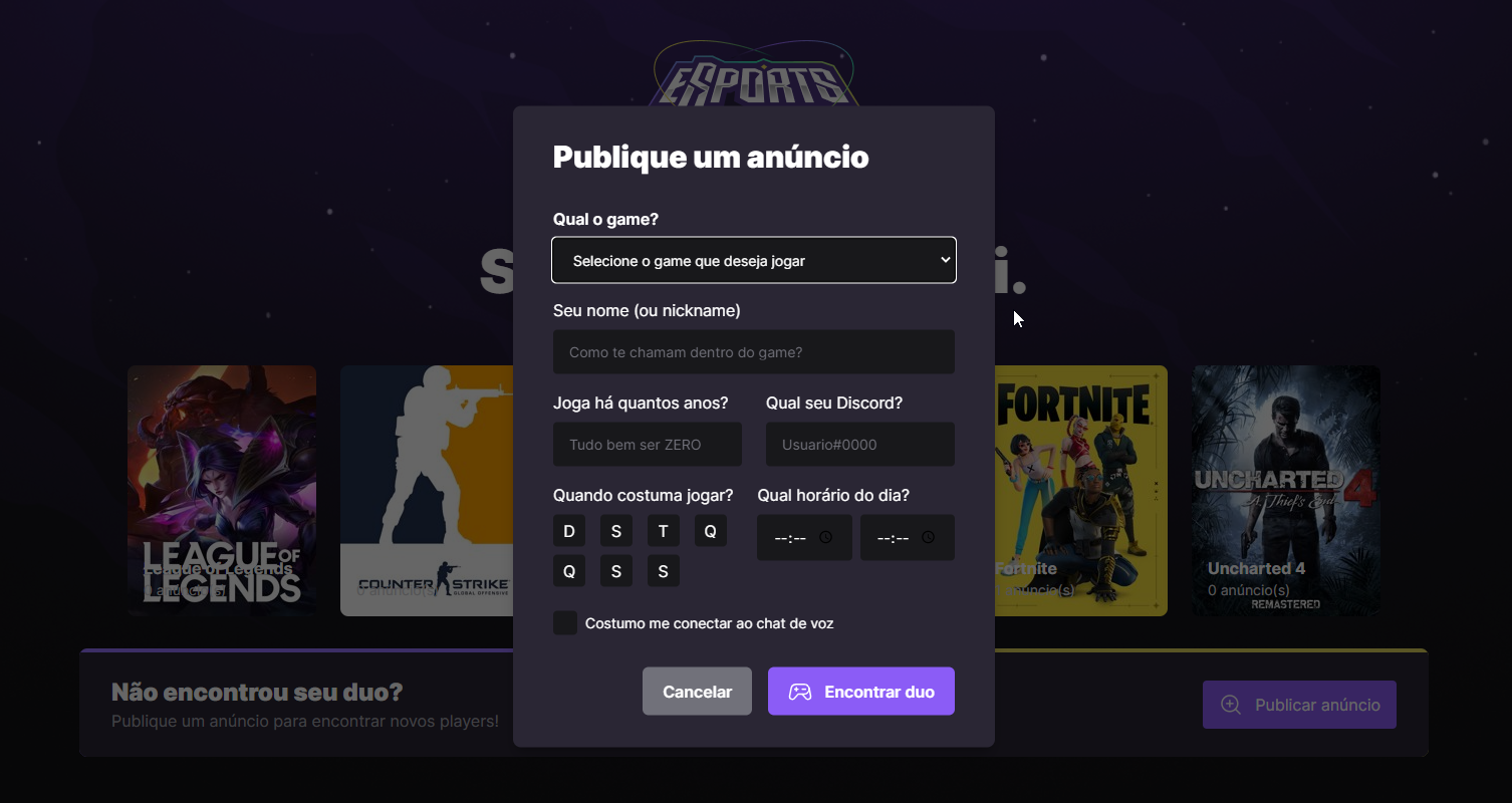 GitHub - GalloJr/esports.web