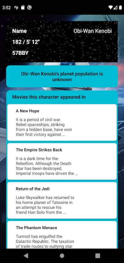 GitHub - mujtabamahmood/starwarsmovieapp: Android App using star wars ...