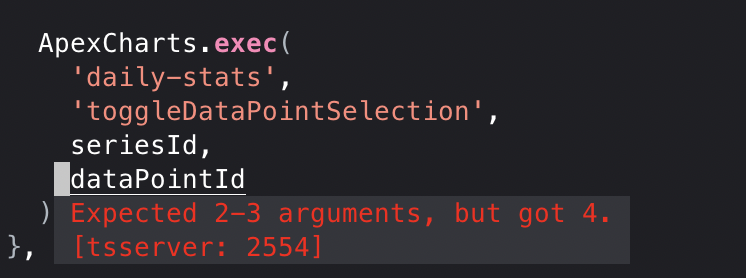 Type definition of exec method incorrect · Issue #2367 · apexcharts ...