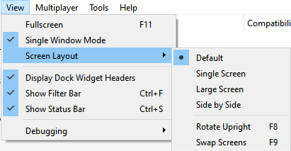 Menu change 3