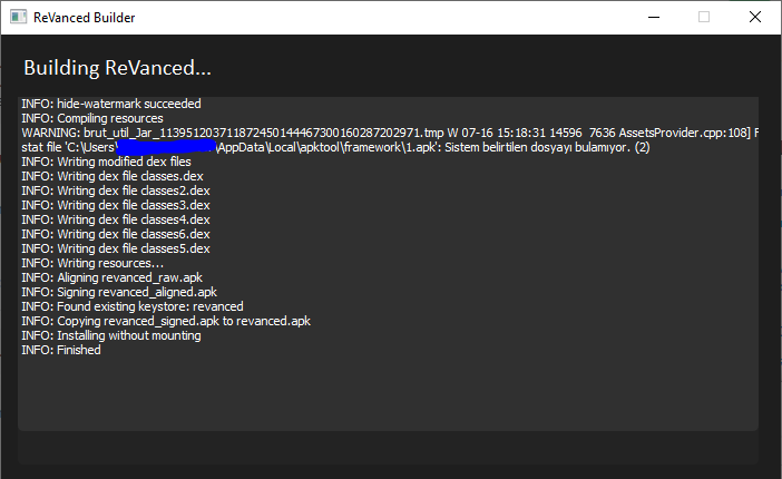 ReVanced Builder v2.0.0 · Issue #60 · reisxd/revanced-builder · GitHub