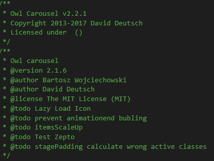 Incorrect version number · Issue #2127 · OwlCarousel2/OwlCarousel2 · GitHub