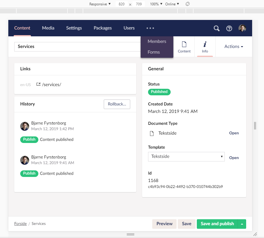 v8: Sections are collapsed too early · Issue #5020 · umbraco/Umbraco ...