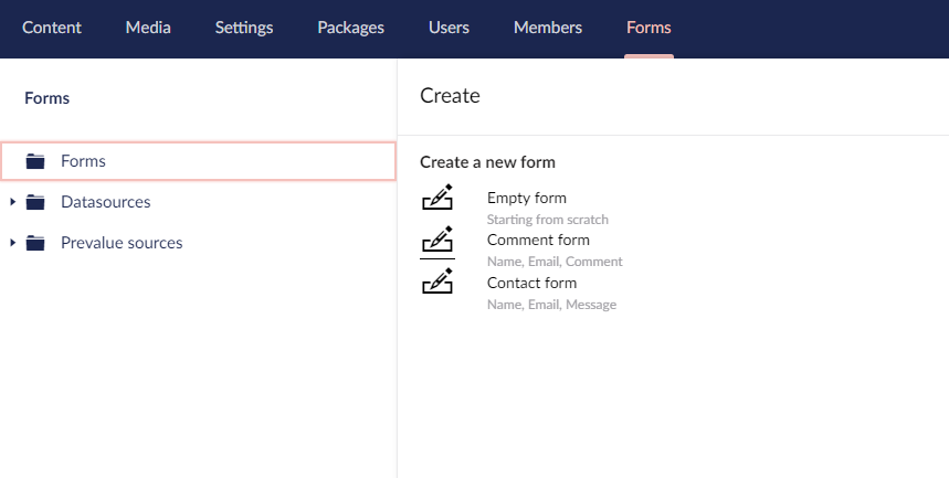 Adjust create dialog · Issue #123 · umbraco/Umbraco.Forms.Issues · GitHub