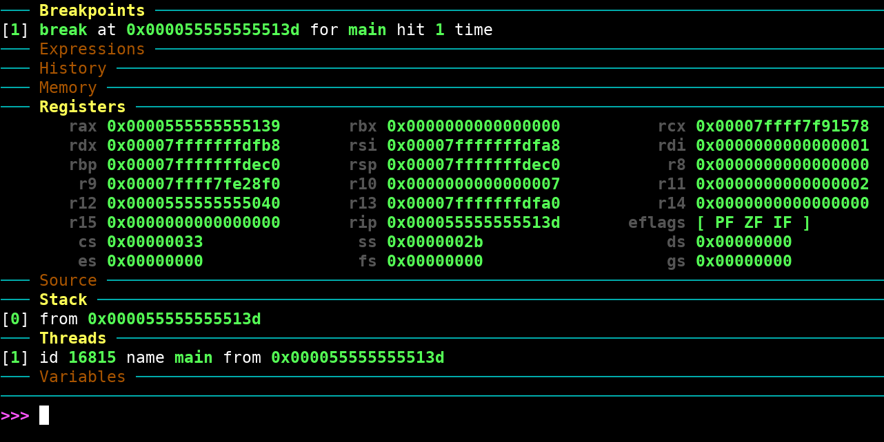 Bug in registers viewer · Issue 181 · cyrusand/gdbdashboard · GitHub