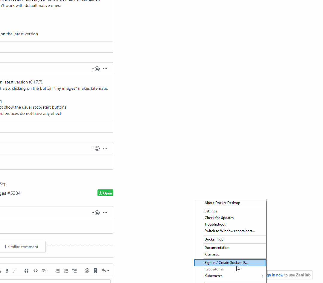 kitematic-cannot-load-local-images