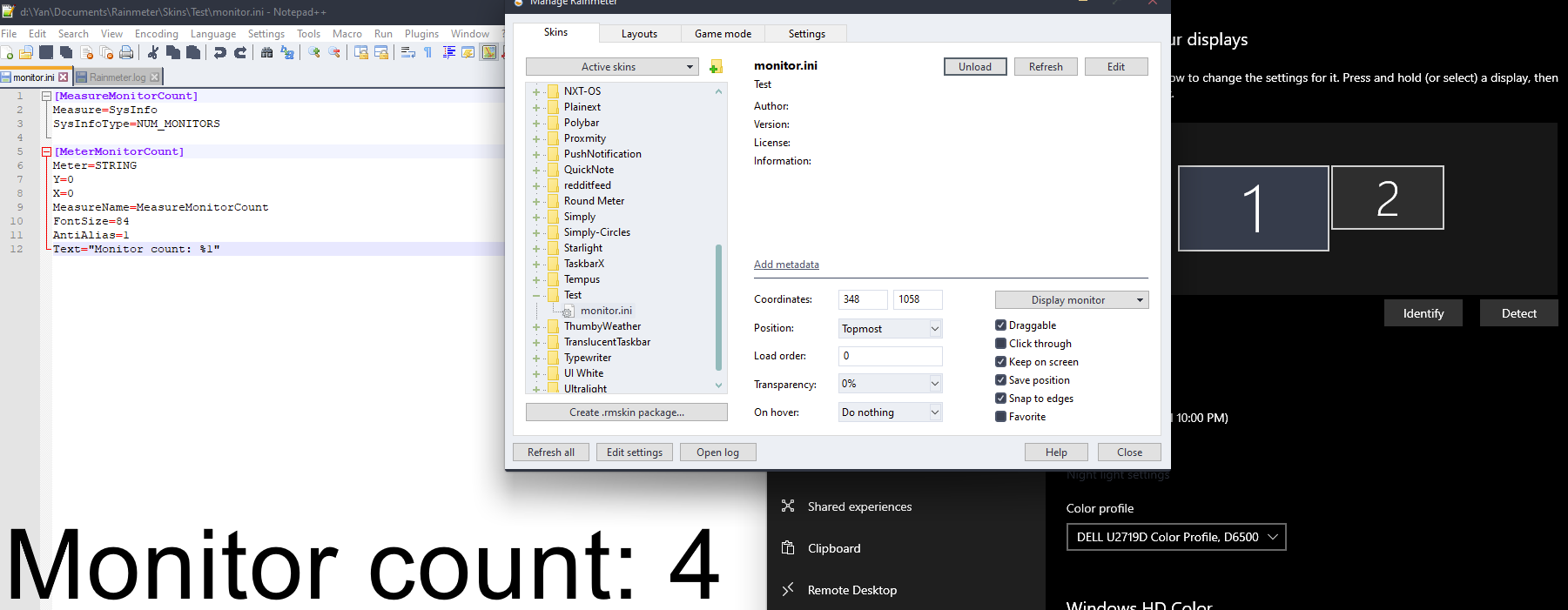 NUM_MONITORS not returing correct monitor count · Issue #284 ...