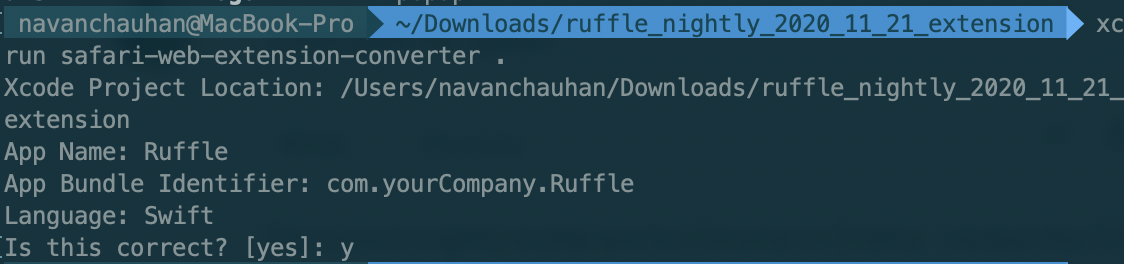 Ruffle Extension for Safari · Issue #1634 · ruffle-rs/ruffle · GitHub
