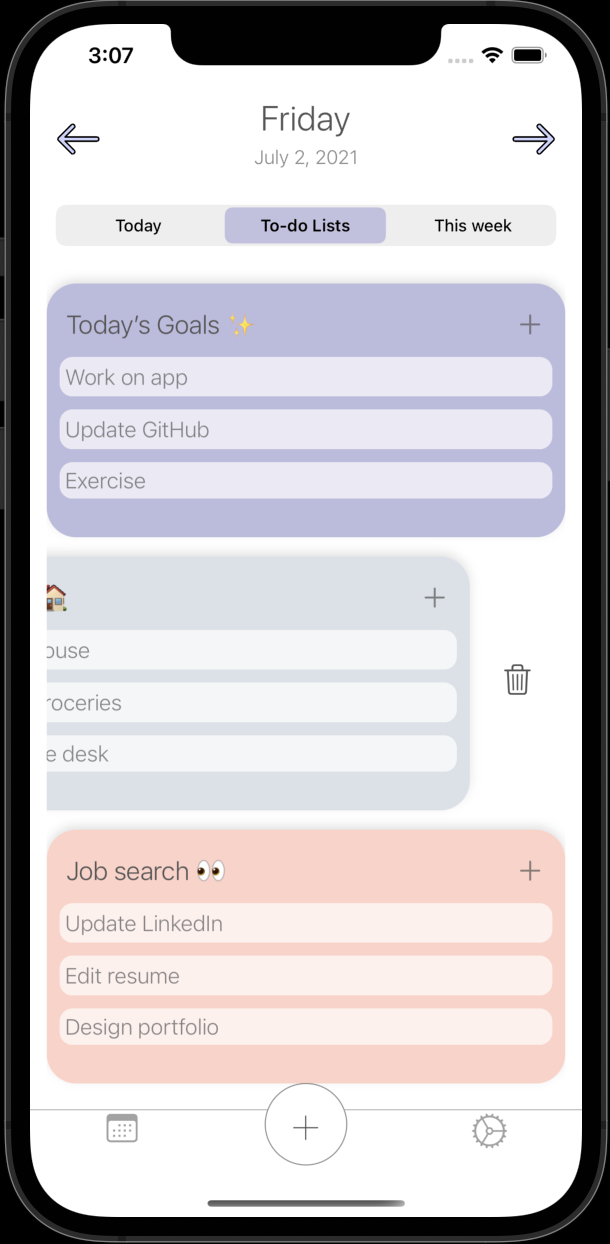 GitHub - ChristelleNieves/Daily-Journal-App: A daily journal iOS ...