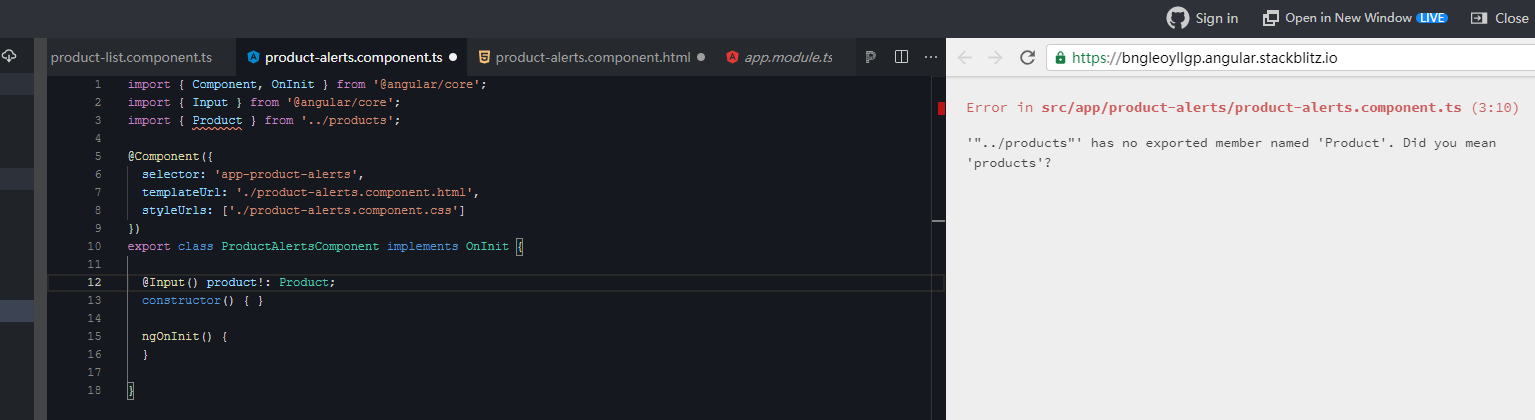 the sample project error on site https://angular.cn/start · Issue ...