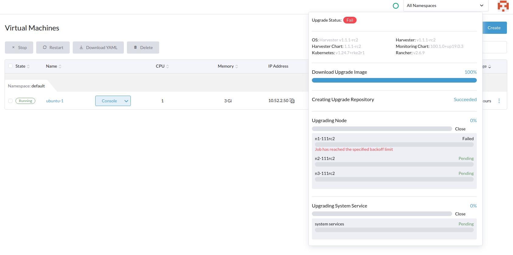 [BUG] Delete upgrade CR would stuck after upgrade failed at preloading