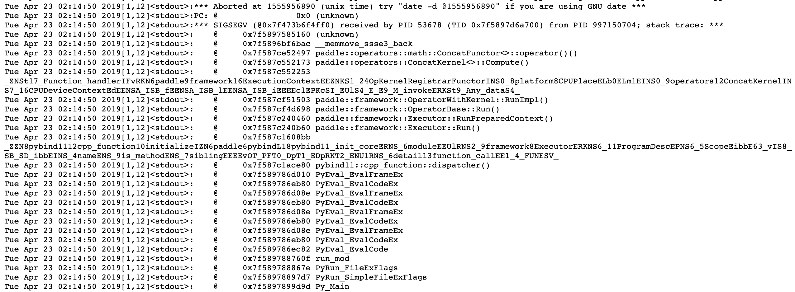 分布式训练任务提交训练失败，无法定位原因 · Issue #17040 · PaddlePaddle/Paddle · GitHub