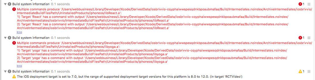 archive : linker command failed with exit code 1 · Issue #4 ...