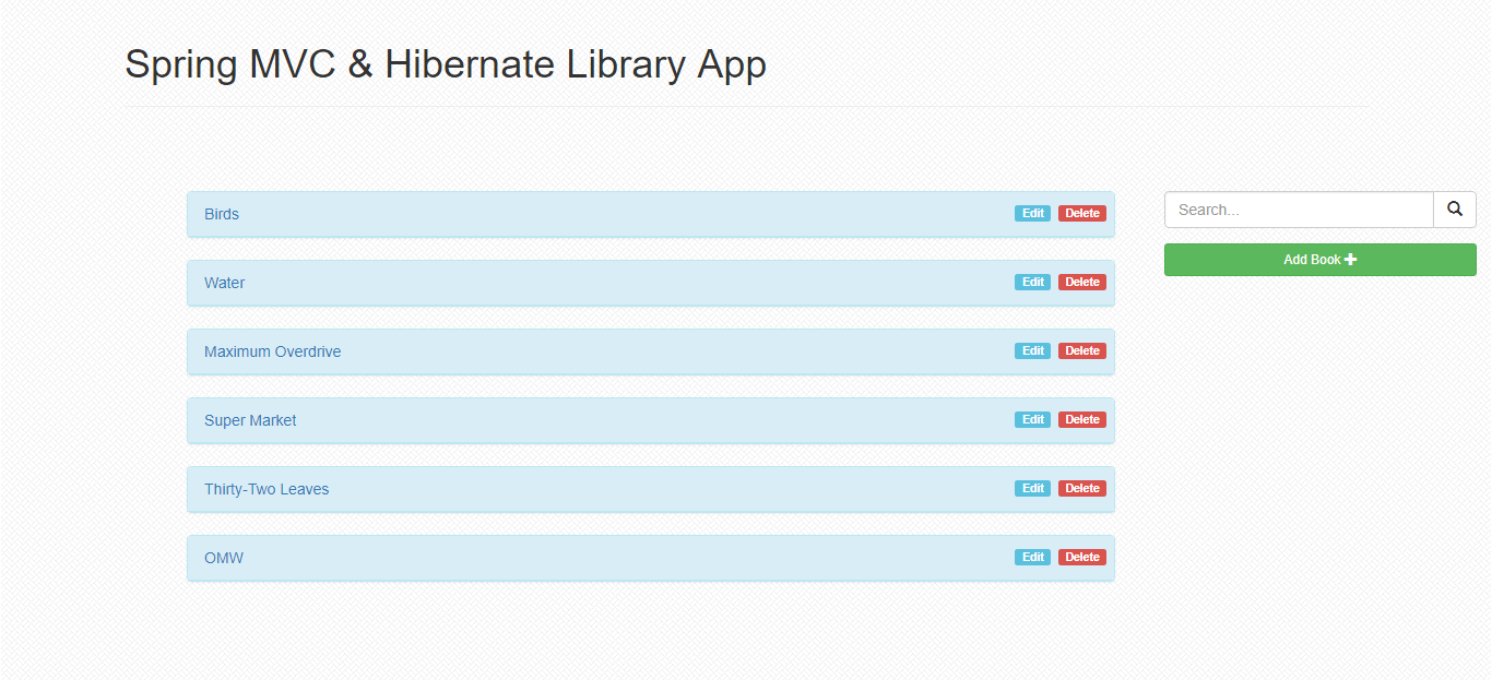 GitHub andromedasaint/SpringLibrary Springbased Library