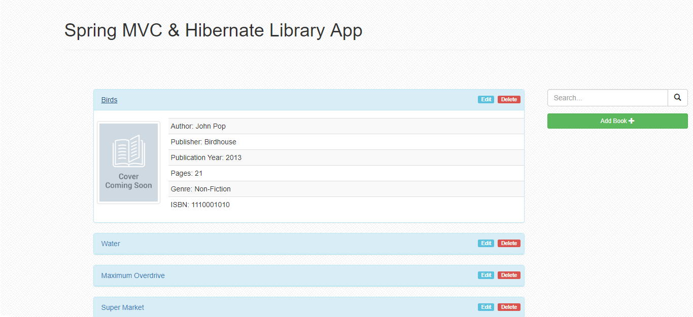 GitHub andromedasaint/SpringLibrary Springbased Library