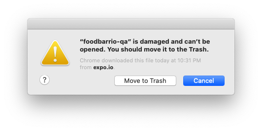 iOS Simulator Builds damaged error on MacOS Catalina · Issue #1197 ...