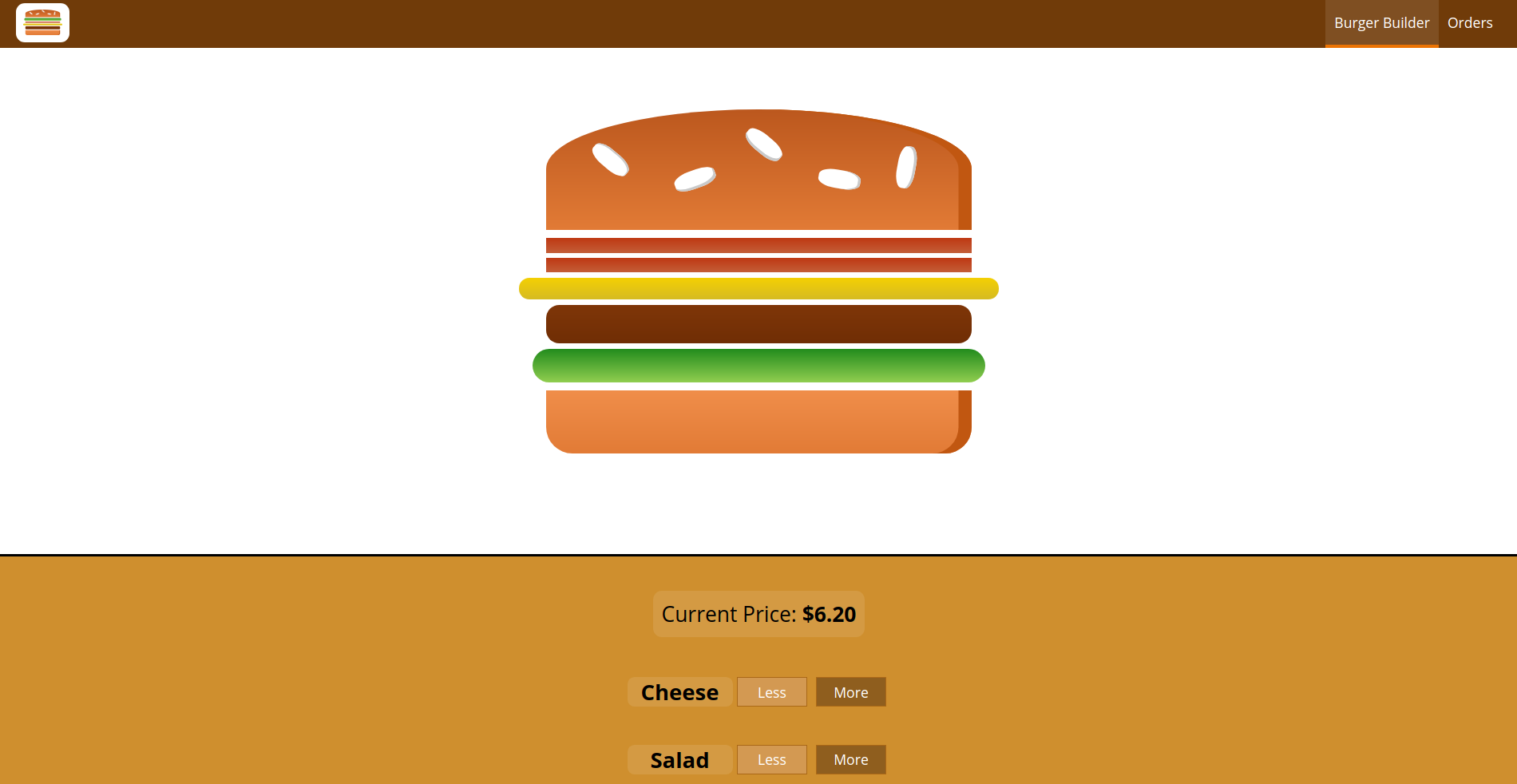 GitHub - youssef-md/The-Burger-Builder: Build and order your burguer