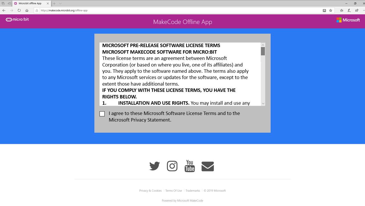 Update offline EULA webpage · Issue #2166 · microsoft/pxt-microbit · GitHub