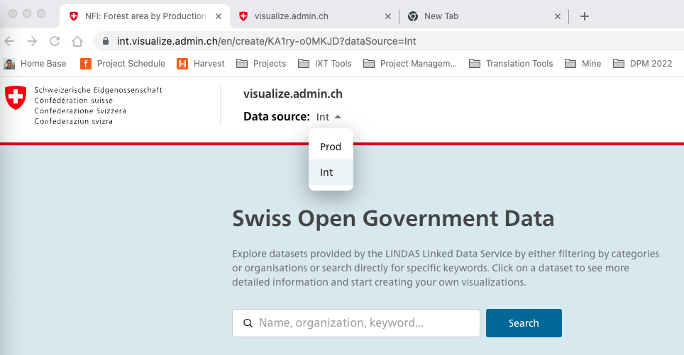 Data Source `Test` is not available on INT · Issue #901 · visualize ...