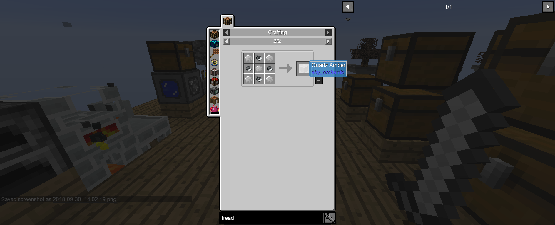 Quartz Block And Quartz Amber Have The Same Recipe Using Quartz Acorn Quartz Resin Issue 22 Darkpacks Skyfactory 4 Github