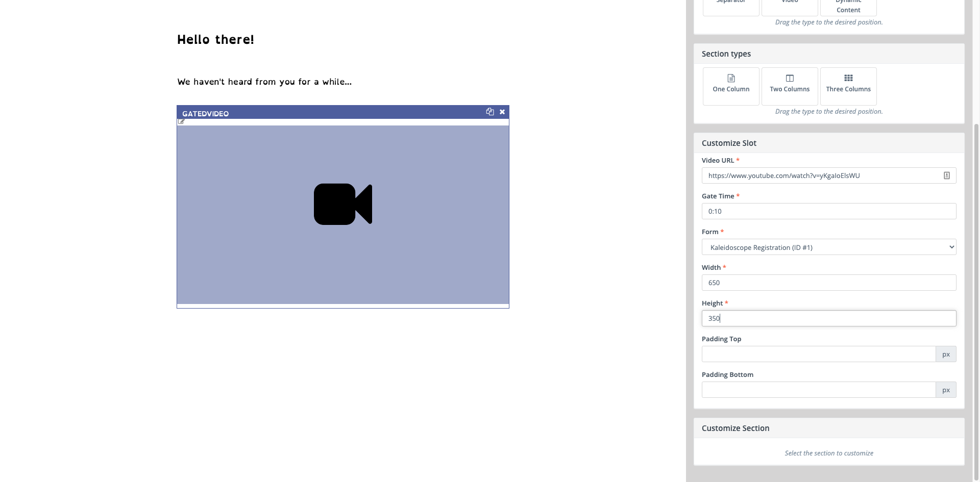 Gated Video block is missing from landing pages on GrapesJS builder TPROD176 · Issue 10334