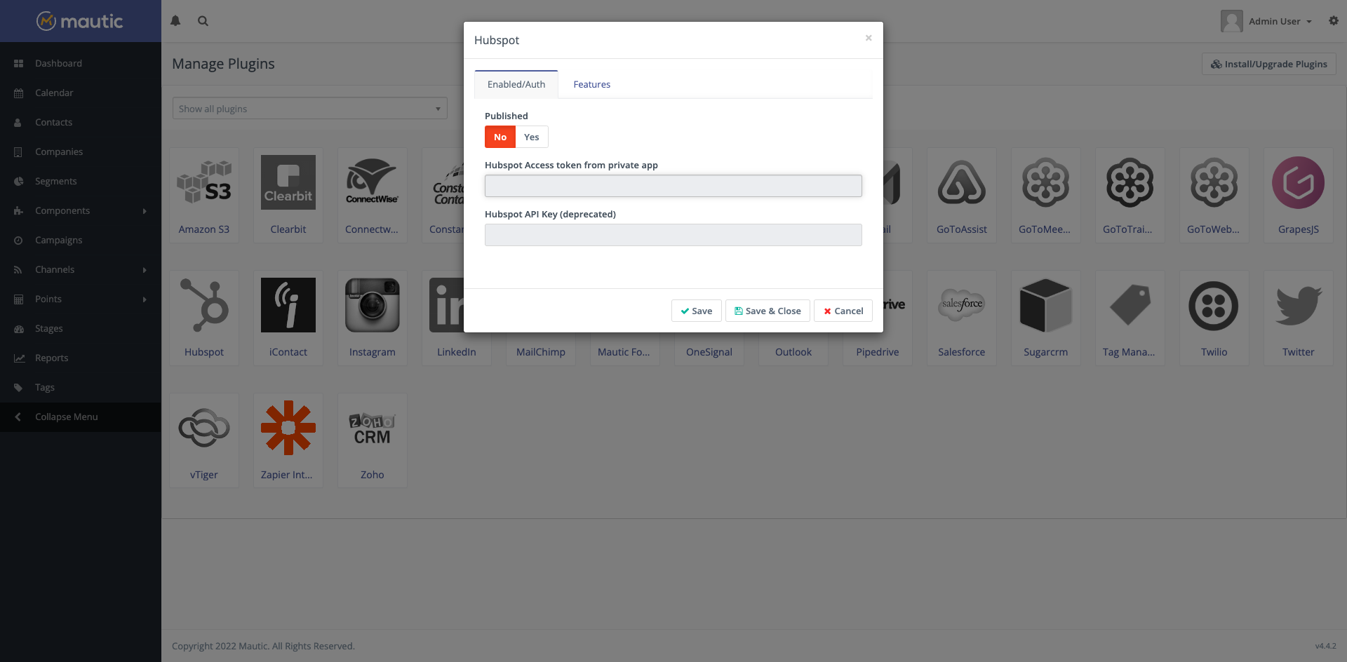 screenshot-8080-mautic-mautic-5xm3ui5dau8 ws-eu67 gitpod io-2022 09 24-12_35_42